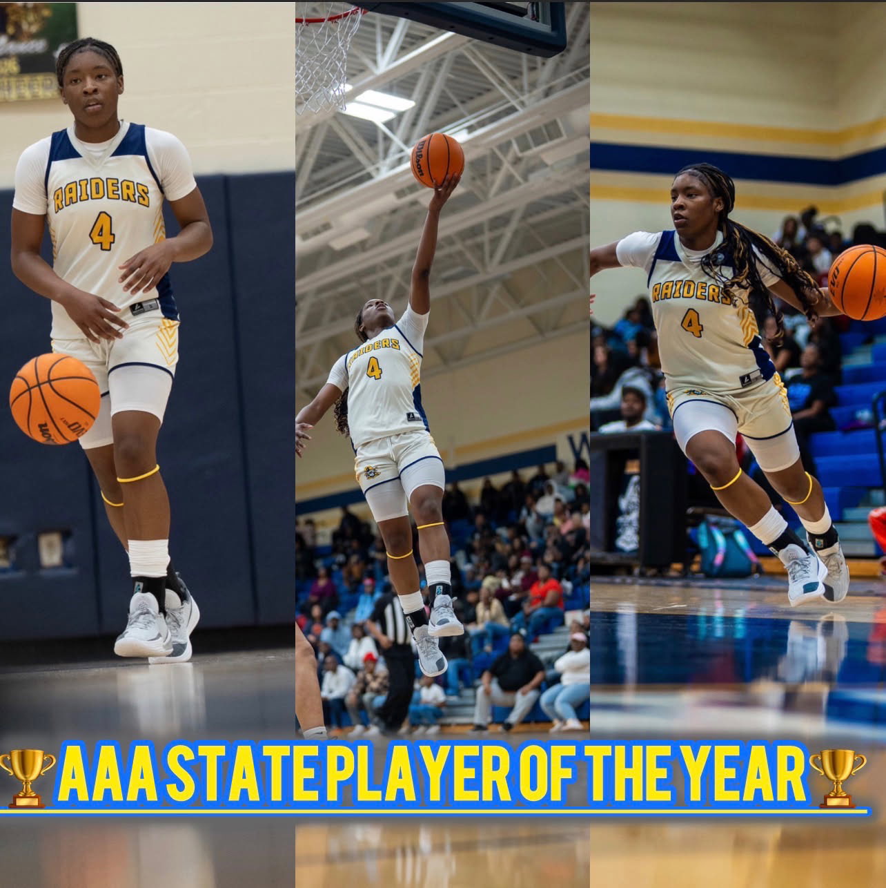 ALOTO athlete — AAA State Player of the Year action shots