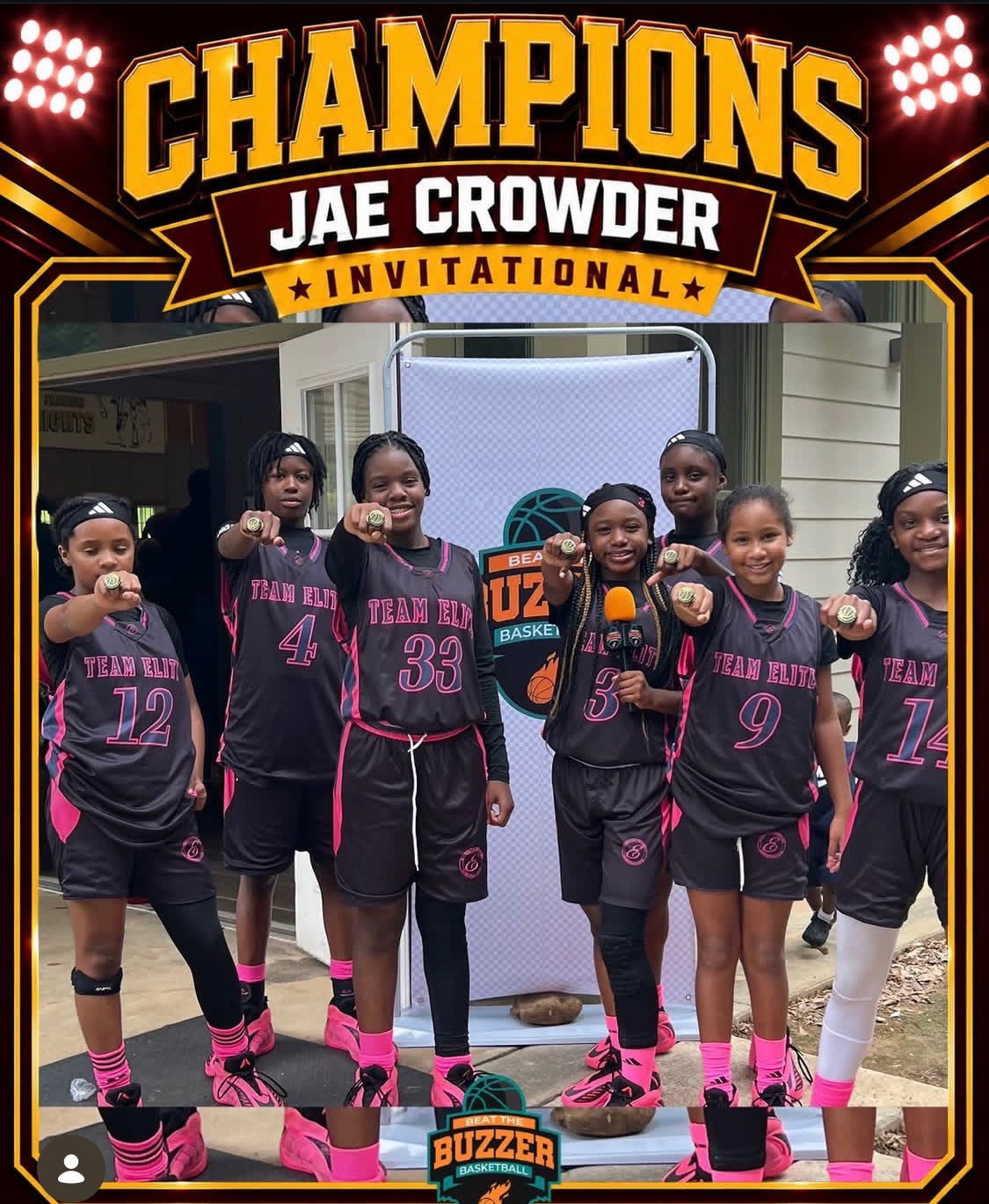 Team Elite — Jae Crowder Invitational Champions